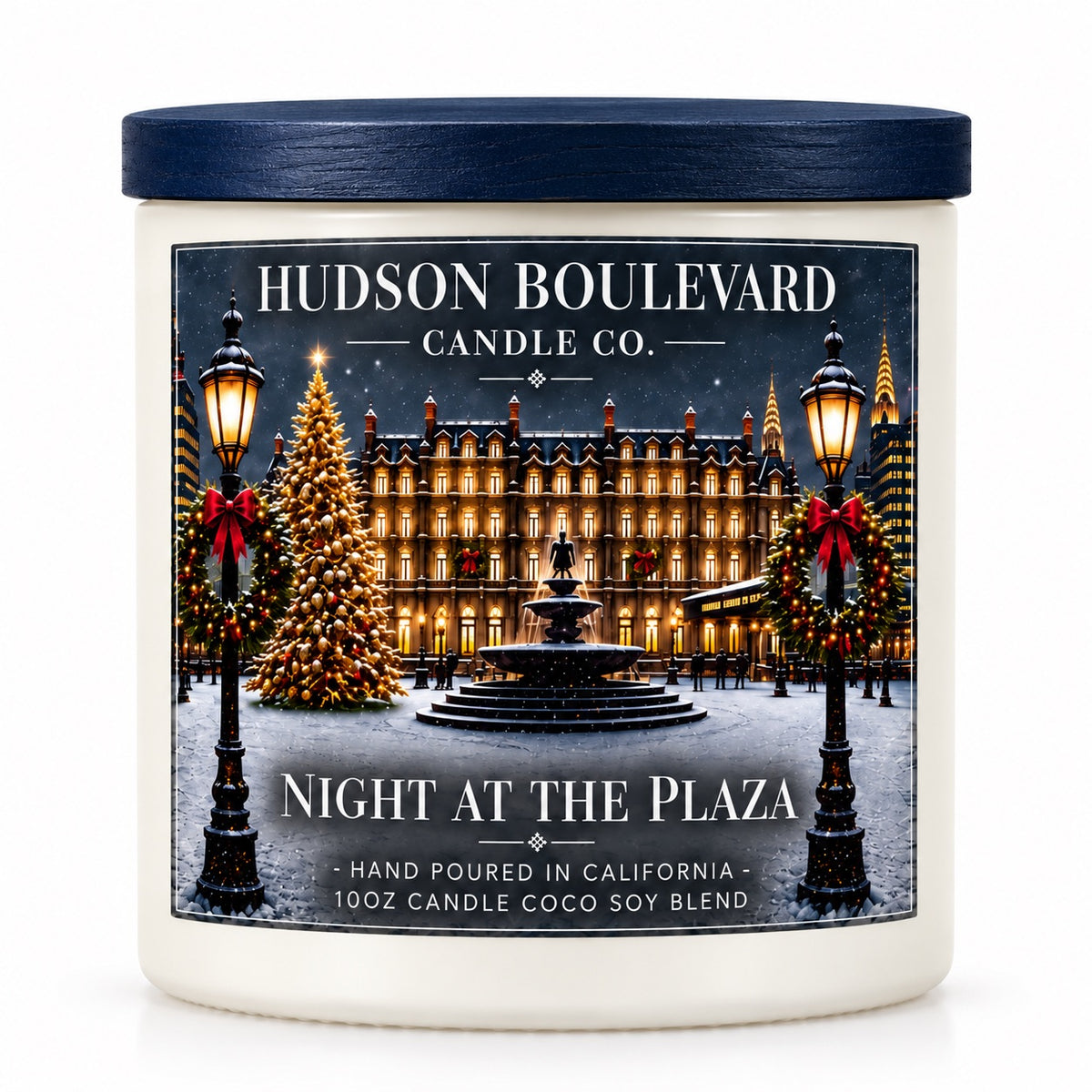 Night At The Plaza - Wood Wick